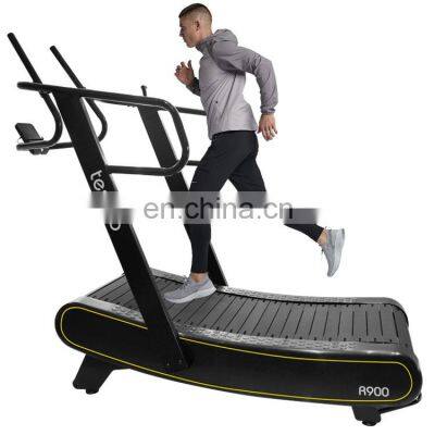 OEM high quality running machine best selling self-powered Curved treadmill & air runner  gym fitness equipment without motor
