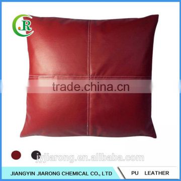 Red Leather Car Seat Cushion Cover