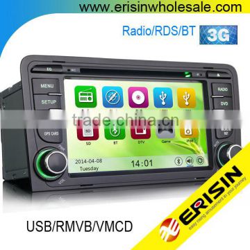 Erisin ES7683A 7" Double Din Car DVD Player with MTK 3360 A3 S3 2007 2009
