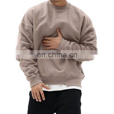 Wholesale custom men's long sleeve pullover hooded sweater winter cloth for men casual hoodies cotton clothes