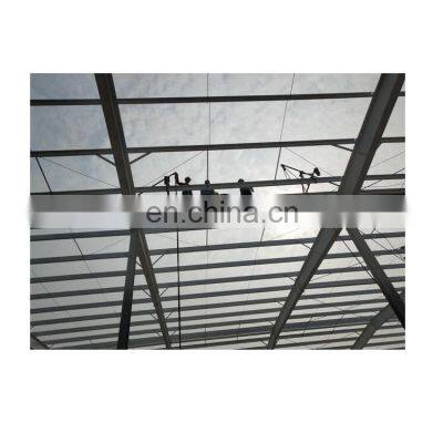 5500 Square Meter Steel Structure Warehouse With 5 Ton Double Girder Overhead Crane