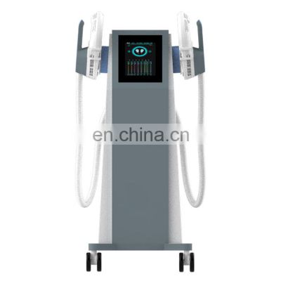 Electric wireless stimulation massager abdominal muscle stimulator slimming machine with 8 inch screen