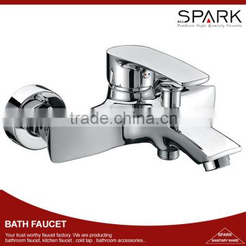 Polished brass bathroom shower and bath faucet SI-305
