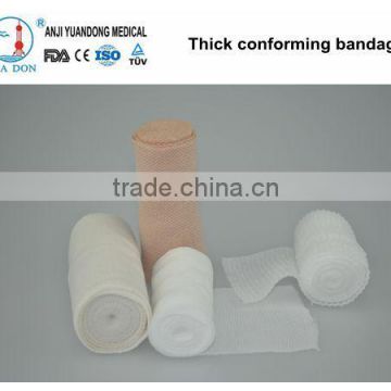 YD80221 Elastic Cotton Thick Conforming Bandage With CE,FDA,ISO