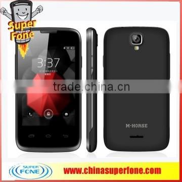 3G 3.5inch android4.4 new arrival smartphone handset by China large mobile phone factory M-HORSE P5-w
