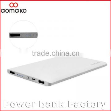 PP301 Competitive price CE ROHS 10000mah portable power bank New arrive power bank 2 usb mobile phone charger