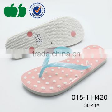 Popular ladies high quality new arrival comfortable durable flip flop