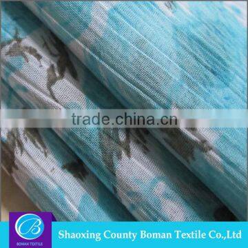 China wholesale Design Plain patterned chiffon fabric