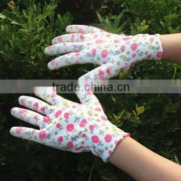 Gold supplier! garden line gardening gloves