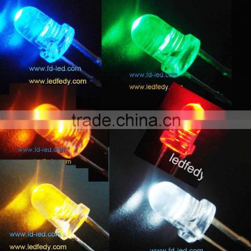 3mm led white/blue/green/yellow/amber red