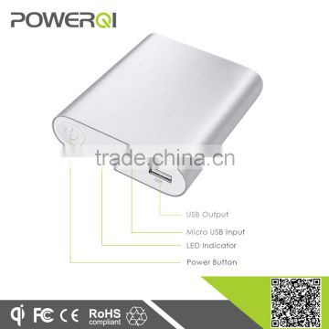 QC2.0 Portable 10000mAh 20000mAH mi power bank charger with QC2.0 certificate,qualcomm quick charge technology