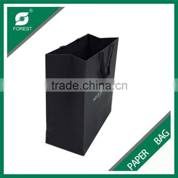 THICK STRONG BLACK PAPER BAGS WITH HANDLE