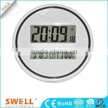 wholesale custom modern design plastic wall clock