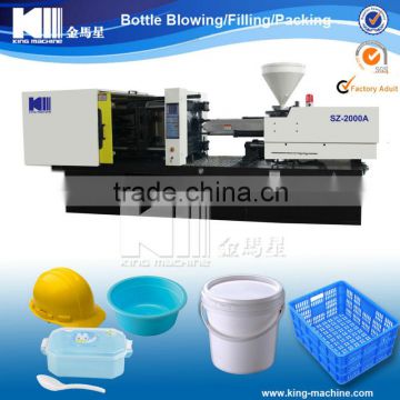 Plastic basket manufacturing machine / injection molding machine