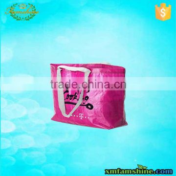 promotional laminated recycle pp woven bag