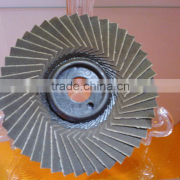 SIZE 105 Radious FLAP DISC USING CALCINED A/O FOR STEEL AND STAINLESS METAL POLISING AND GRINDING