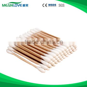 A variety of usage medical wooden cotton swab