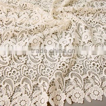 high quality elegant chemical lace crochet embroidery fabric