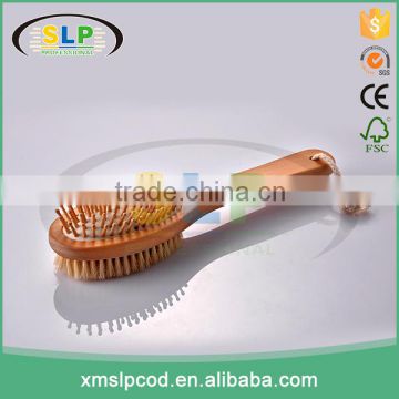 Long handle bath cleaning dry skin brush natural bristle bath brush