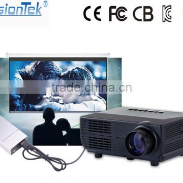 480* 320 (153600 Pixels) mini projector, yes Home Theater Projector , portable led projector