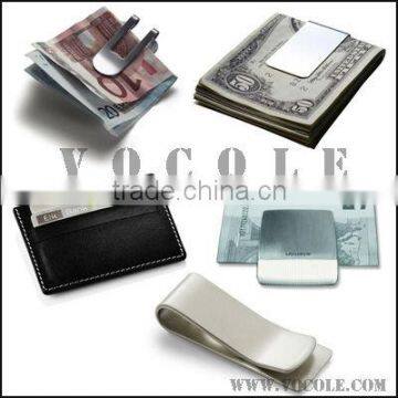 2013 fashion high quality stainless steel money clips