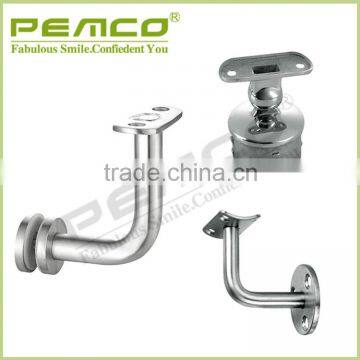 stainless steel handrail bracket for glass railing