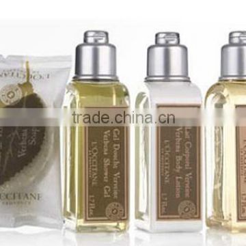 natural branded hotel bath cosmetic