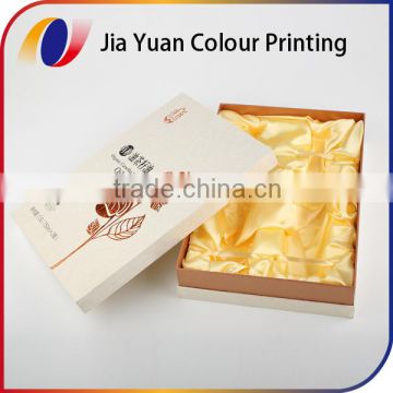 Custom Printed Corrugated Paper packing Box silk insert