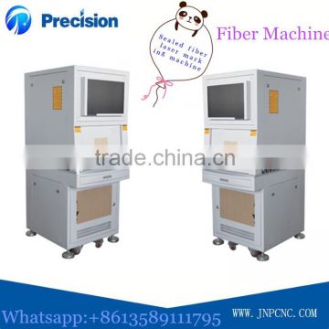 Portable fiber laser metal engraving machine in China, ring seals laser marking equipment