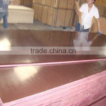 top grade quality and best price 15mm film faced plywood with customer's logo