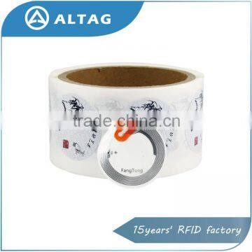 cheap HF fragile rfid stickers rfid tags