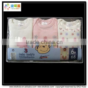 BKD 100% cotton 3 pieces babies ropa