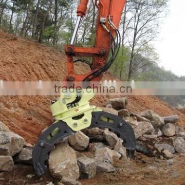 pc100 excavator log grapple attachment for sales