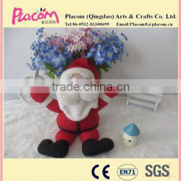 wholesale plush stuffed X-mas Christmas Santa Claus