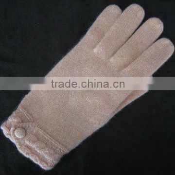 Princess Cashmere Knitted Cables Gloves