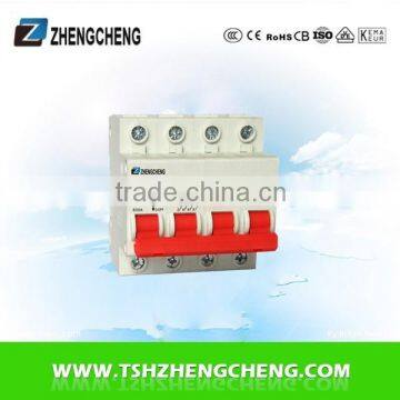 4P 2A D curve Miniature circuit breaker C45 MCB