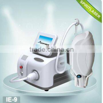 Medical CE approval portable shr machine for hair removal/ permanent opt shr hair removal machine