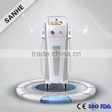 Vertical Beijing Sanhe Hair Removal Machine/ Shr 480-1200nm Ipl Rf/ Elight Rf+Ipl E-Light With CE