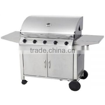 5 Burner Stainless Steel Gas Barbecue Grill