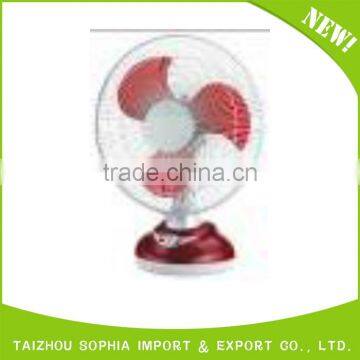 Custom high quality 12" table fan with battery