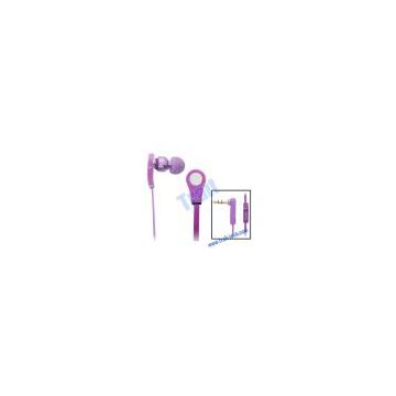 High Resolution In Ear Headphones for Apple iPad/iPad 2 (Purple)