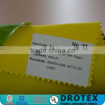 AS/NZS 4399 cotton Anti-UV fabric for sun protection clothing