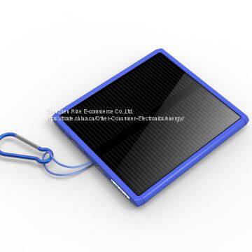 2017 hot sale Portable power bank 5000mah for cell phone solar power bank