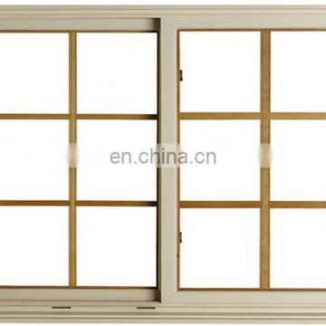 CE aluminum frame tempered glass fixed horizontal sliding storm window