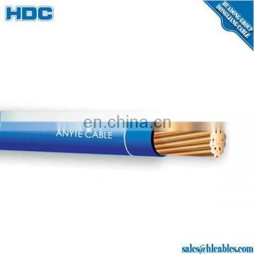 THHN THW THWN WIRE 18AWG 16AWG 14AWG 12AWG 10AWG 8AWG copper wire pvc insulation nylon jacket electric building cable.