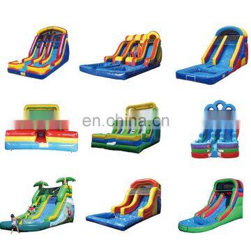 Indoor Outdoor Backyard Playground Inflatable Water Pool Kids Wet Slide Waterslide For Kids