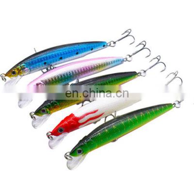 factory direct sale 12cm/18g Sea bass killer minnow fishing lure hard bait Lure Top Water Fishing Lures