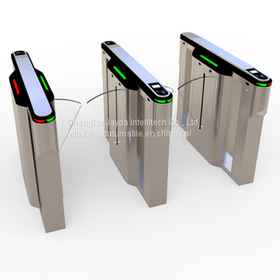 Flap barrier turnstile / access control flap turnstile/ flap gate optical turnstile