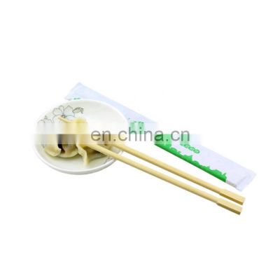 Disposable Chinese Natural Wooden Bamboo Twins Chopsticks with Single wrapped