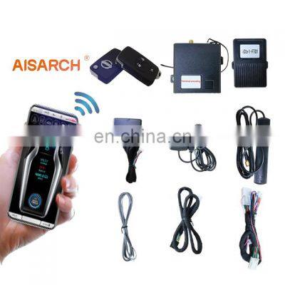 mobile phone app control car engine starter Universal Keyless Entry Comfort PKE Phone App Remote Start Engine